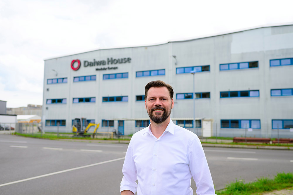 Matthias Rudolph von der Daiwa House Modular Europe.